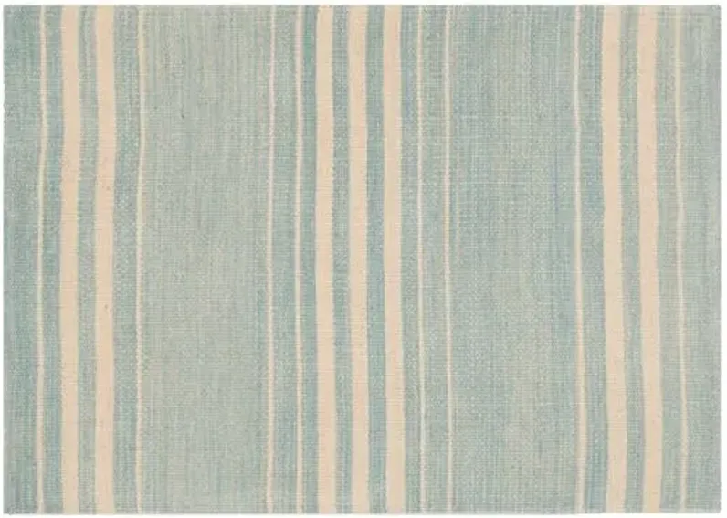 Bluff Point Stripe Rug - Ralph Lauren Home - Blue - Blue