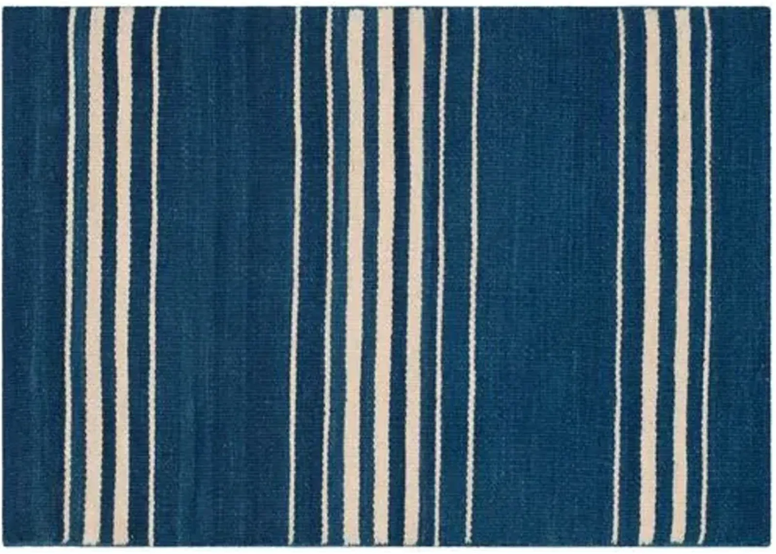 Bluff Point Stripe Rug - Ralph Lauren Home - Blue - Blue