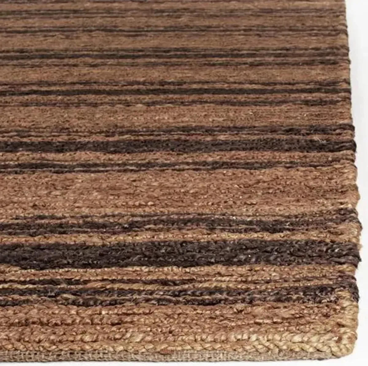 Cliff Stripe Rug - Ralph Lauren Home - Brown - Brown