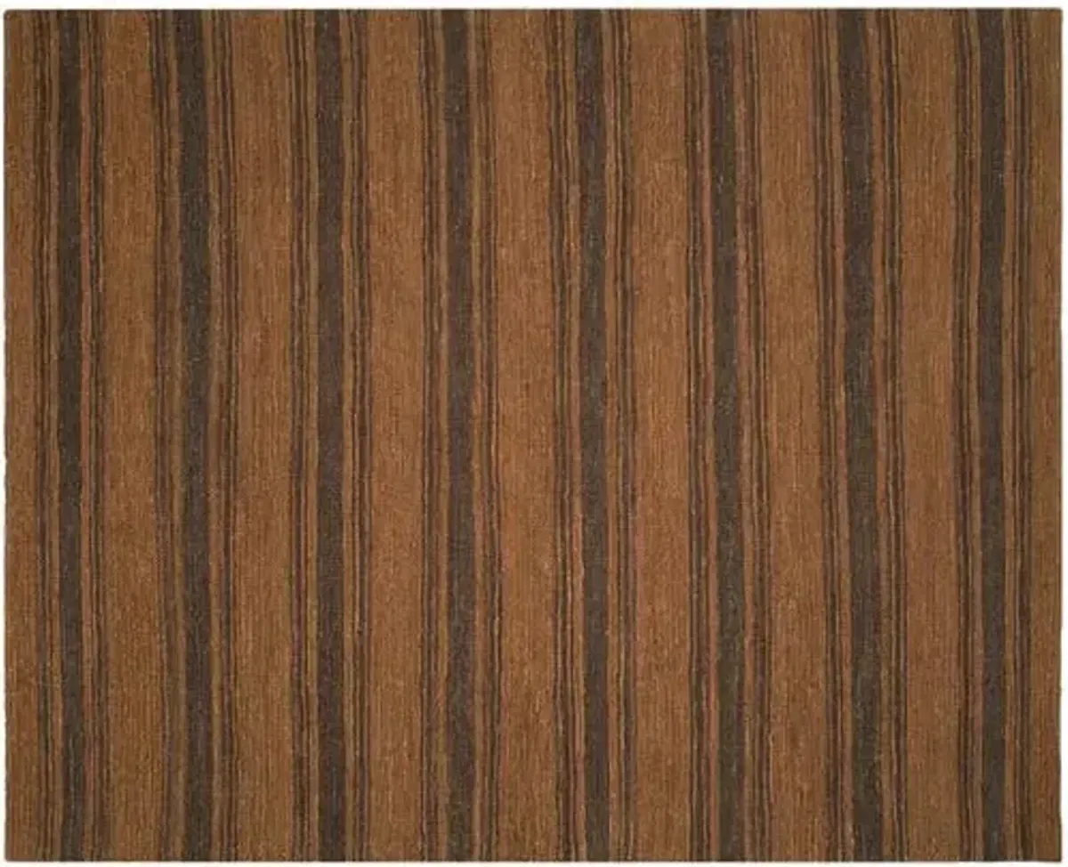 Cliff Stripe Rug - Ralph Lauren Home - Brown - Brown