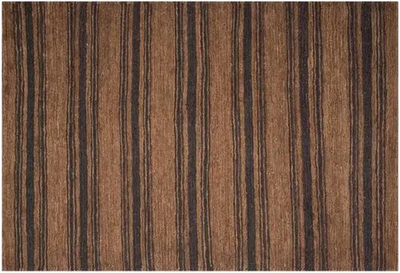 Cliff Stripe Rug - Ralph Lauren Home - Brown - Brown