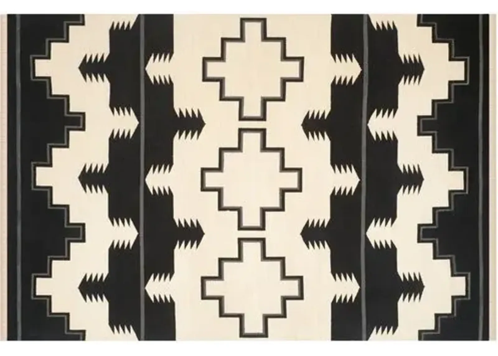 Plains Creek Rug - Ralph Lauren Home - Black - Black