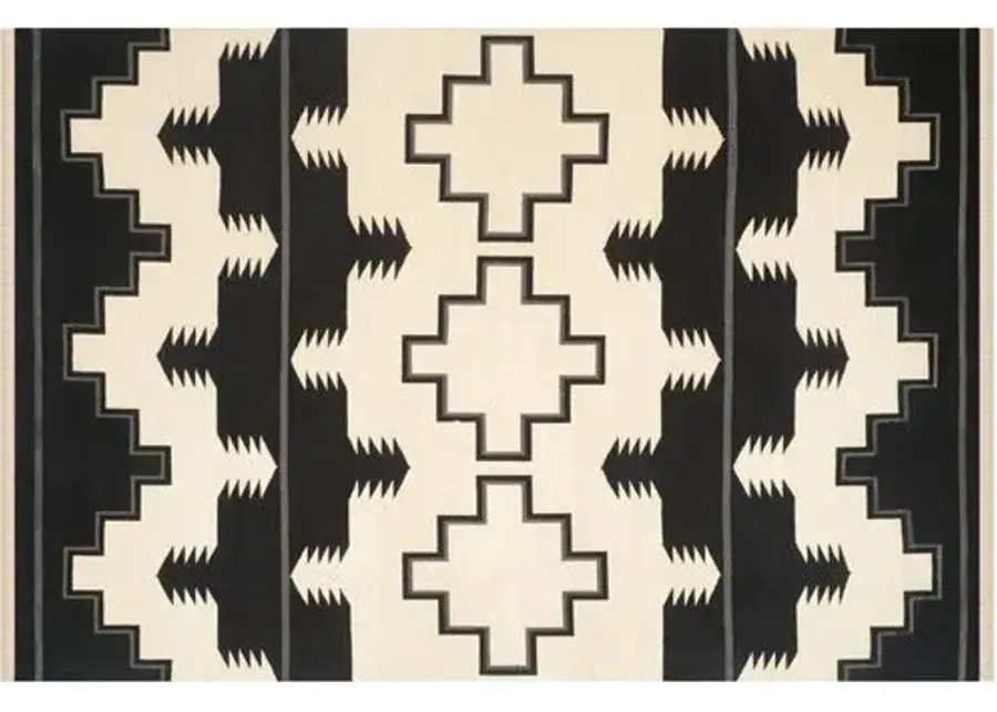 Plains Creek Rug - Ralph Lauren Home - Black - Black