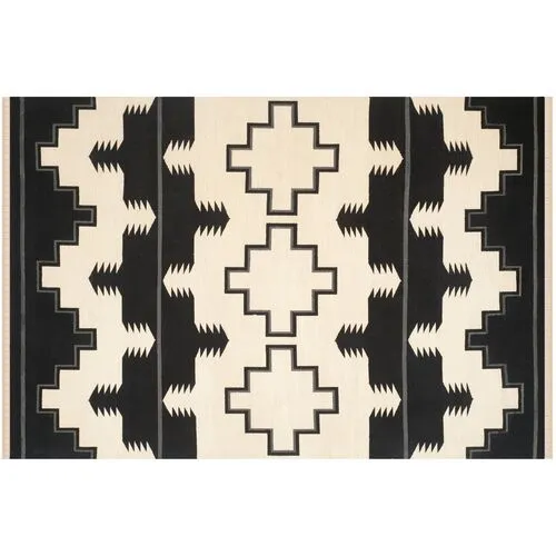 Plains Creek Rug - Ralph Lauren Home - Black - Black