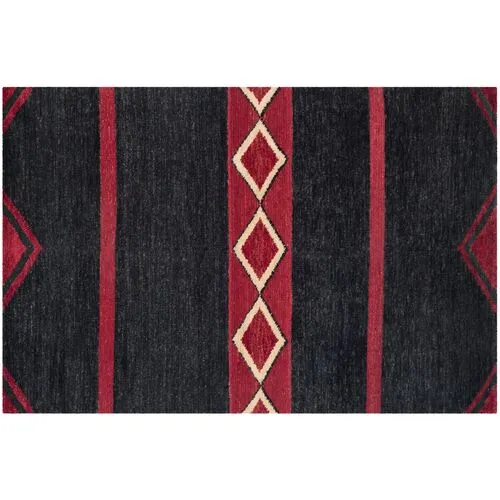 Taos Rug - Ralph Lauren Home - Black - Black