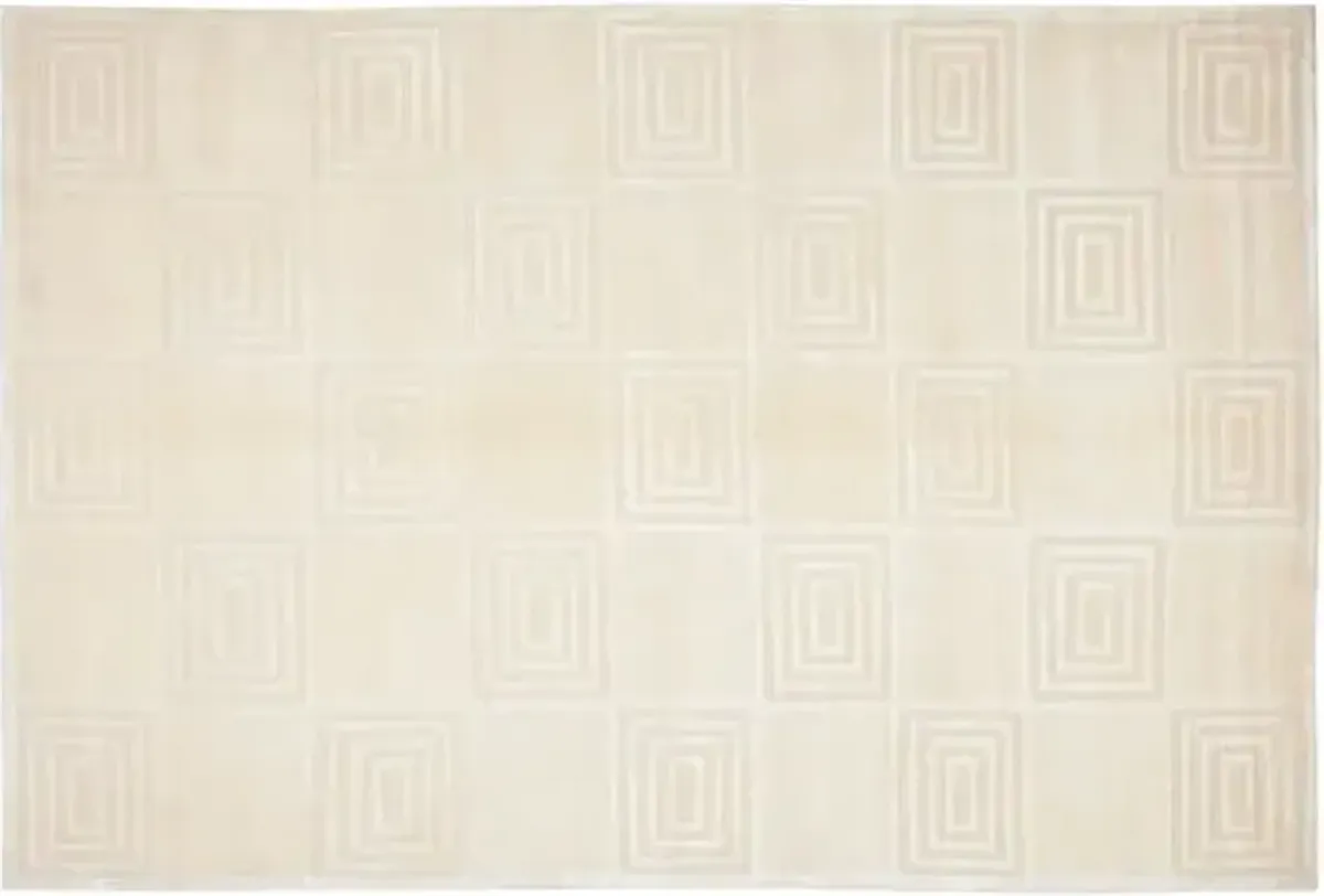 Alistair Tiles Rug - Ralph Lauren Home - Ivory - Ivory