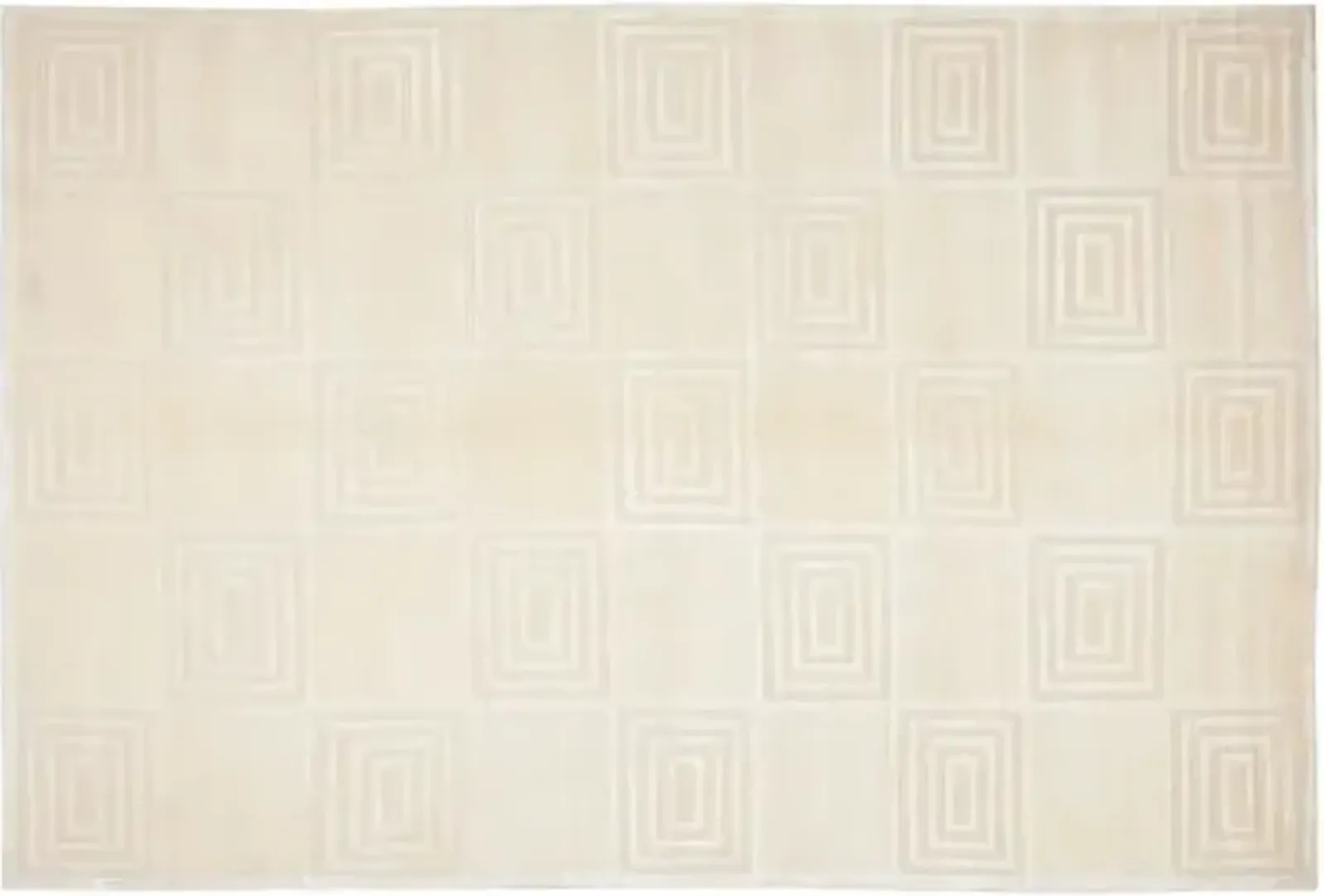 Alistair Tiles Rug - Ralph Lauren Home - Ivory - Ivory