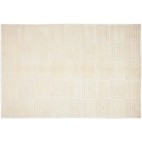 Alistair Tiles Rug - Ralph Lauren Home - Ivory - Ivory