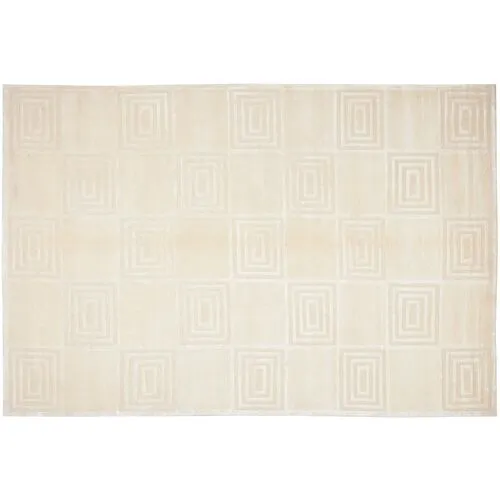 Alistair Tiles Rug - Ralph Lauren Home - Ivory - Ivory