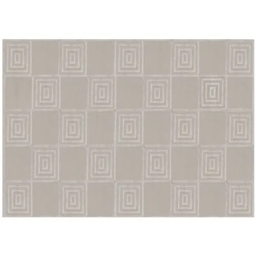 Alistair Tiles Rug - Ralph Lauren Home - Gray - Gray