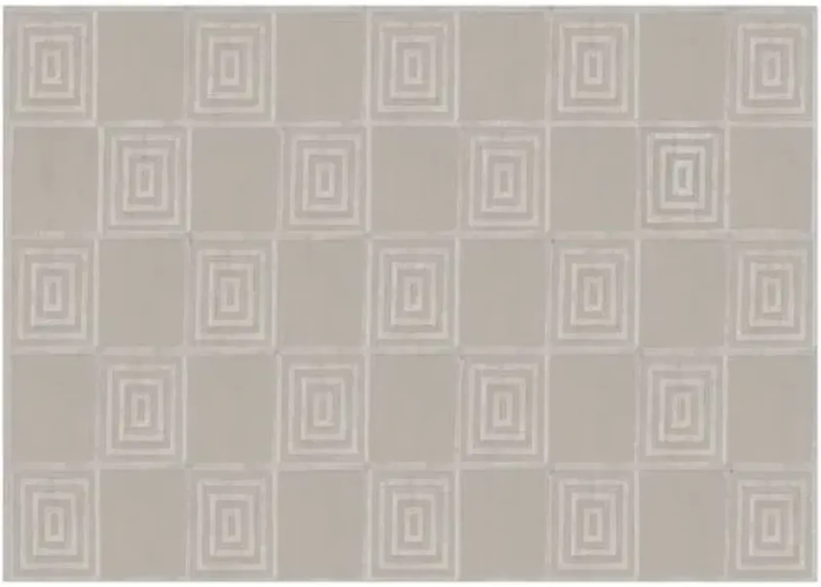 Alistair Tiles Rug - Ralph Lauren Home - Gray - Gray