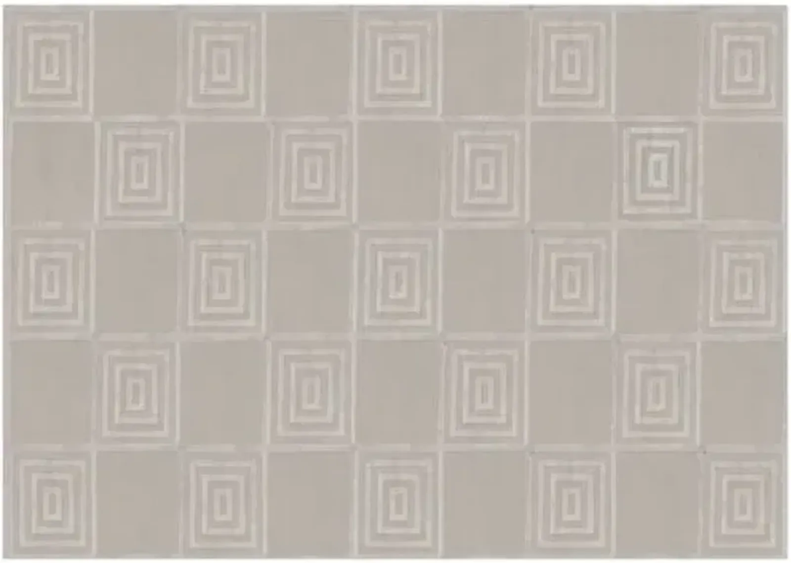 Alistair Tiles Rug - Ralph Lauren Home - Gray - Gray