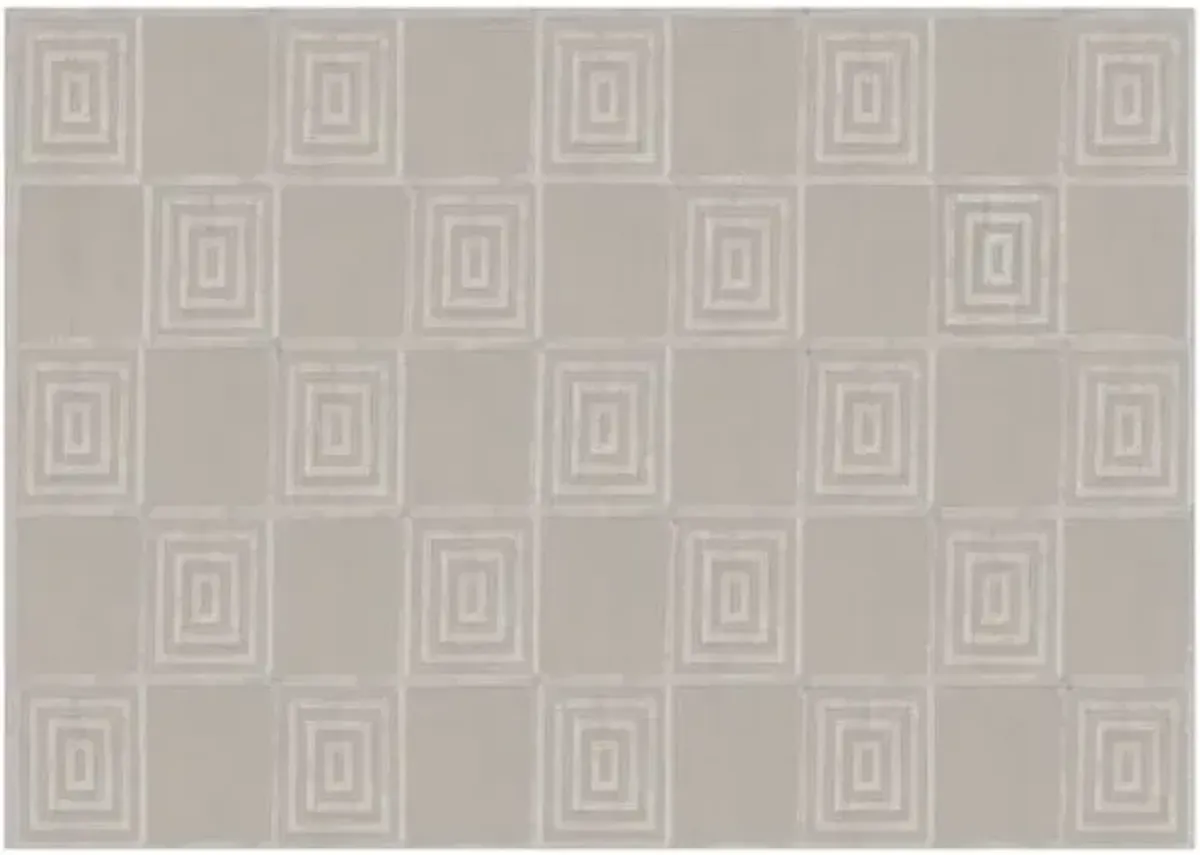 Alistair Tiles Rug - Ralph Lauren Home - Gray - Gray