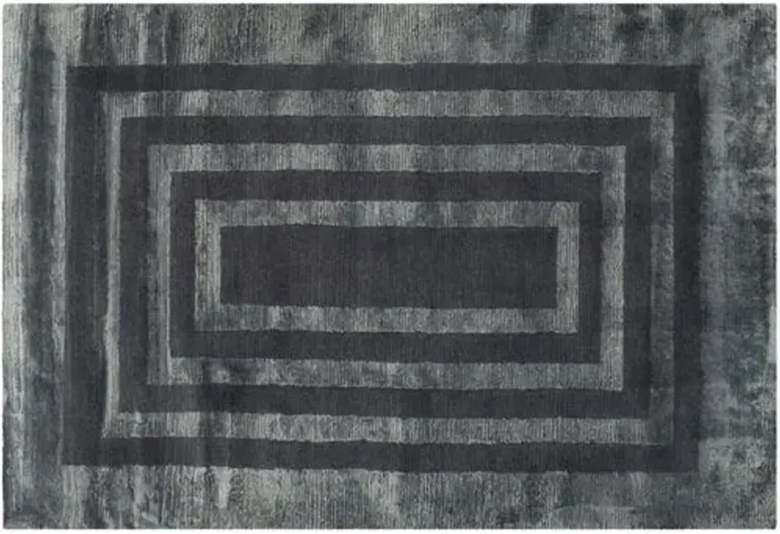 Ellington Border Rug - Ralph Lauren Home - Gray - Gray