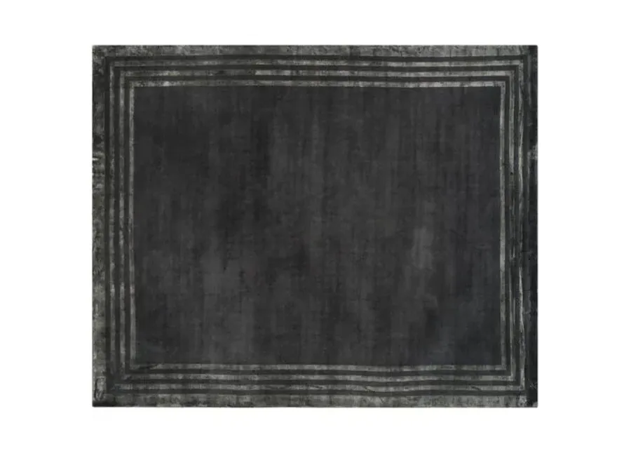 Ellington Border Rug - Ralph Lauren Home - Gray - Gray