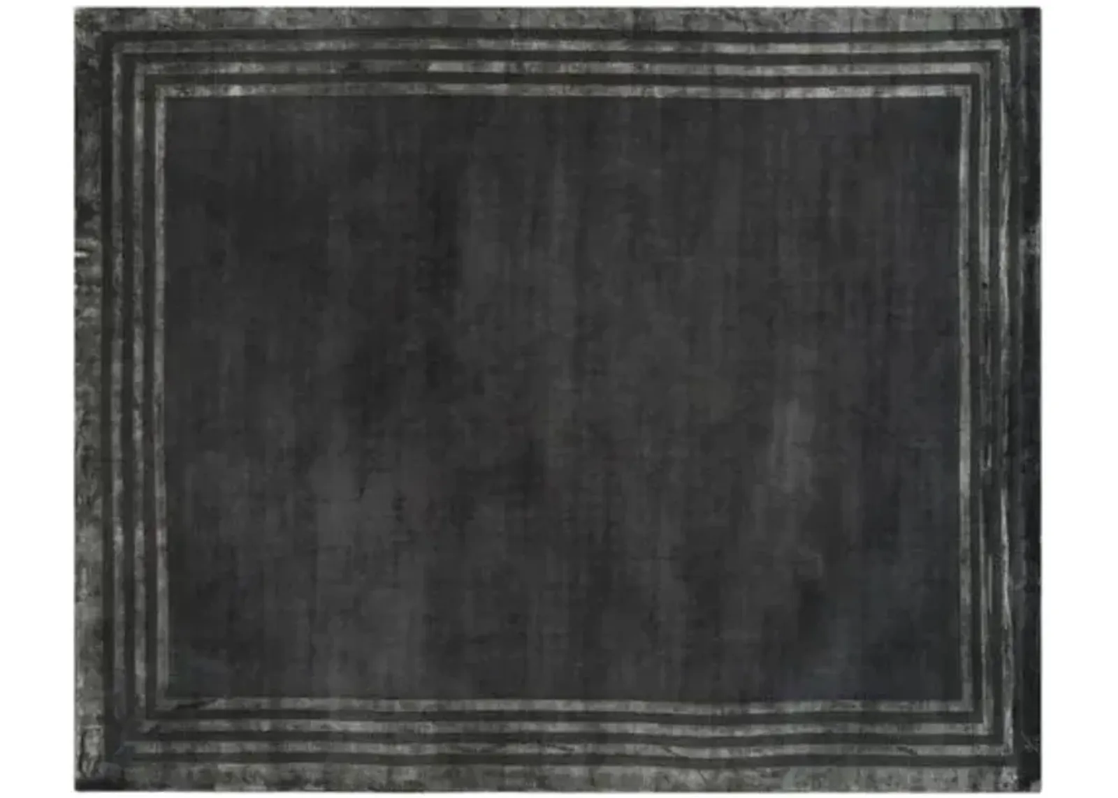 Ellington Border Rug - Ralph Lauren Home - Gray - Gray