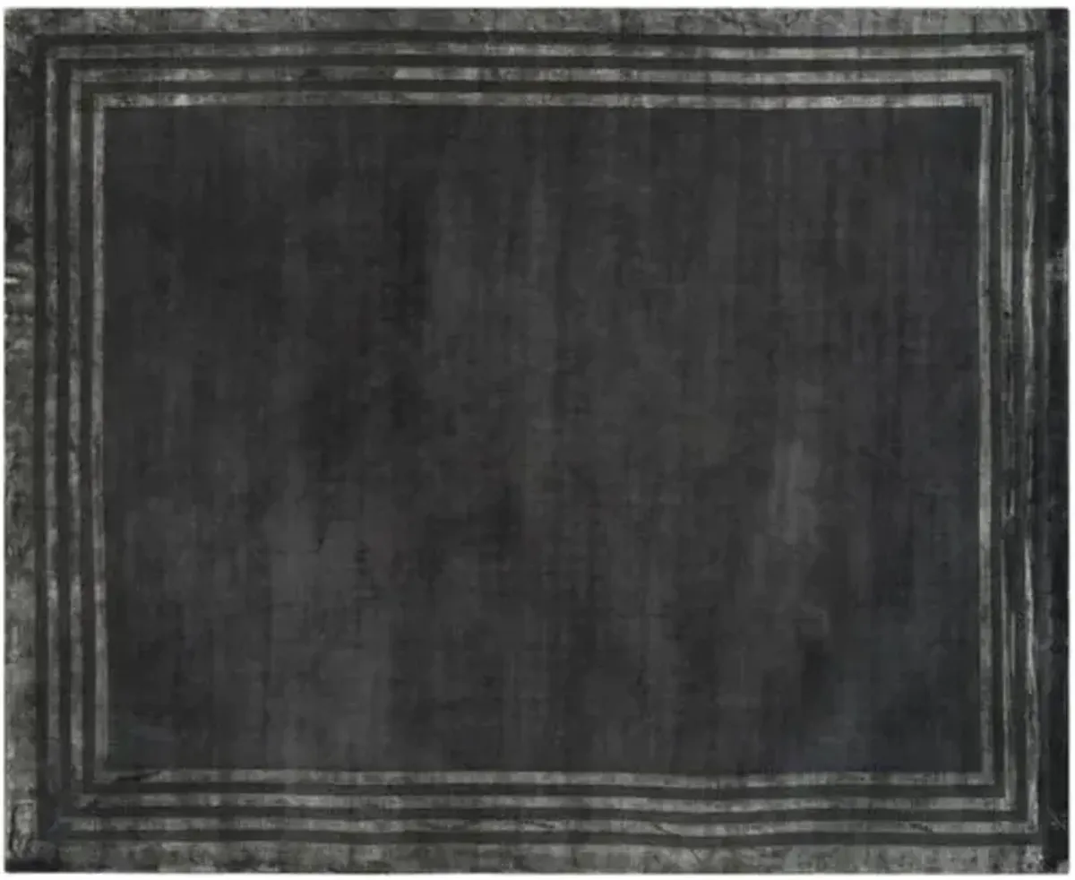 Ellington Border Rug - Ralph Lauren Home - Gray - Gray