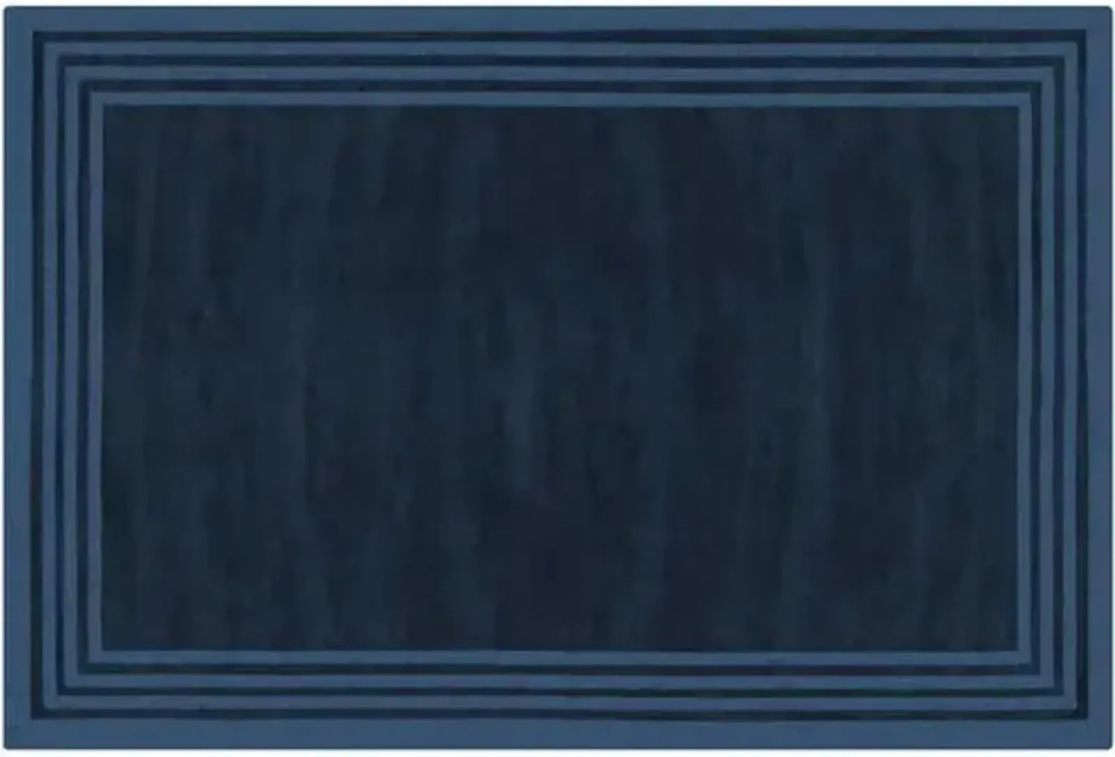 Ellington Border Rug - Ralph Lauren Home - Blue - Blue