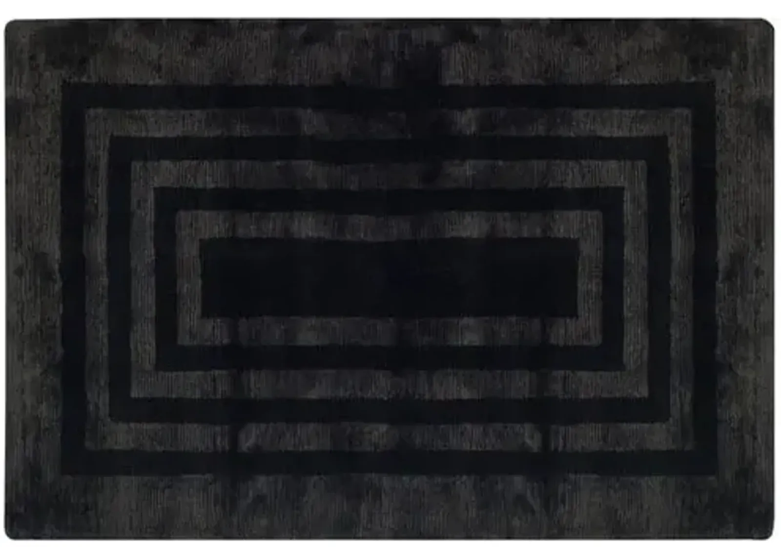 Ellington Border Rug - Ralph Lauren Home - Black - Black