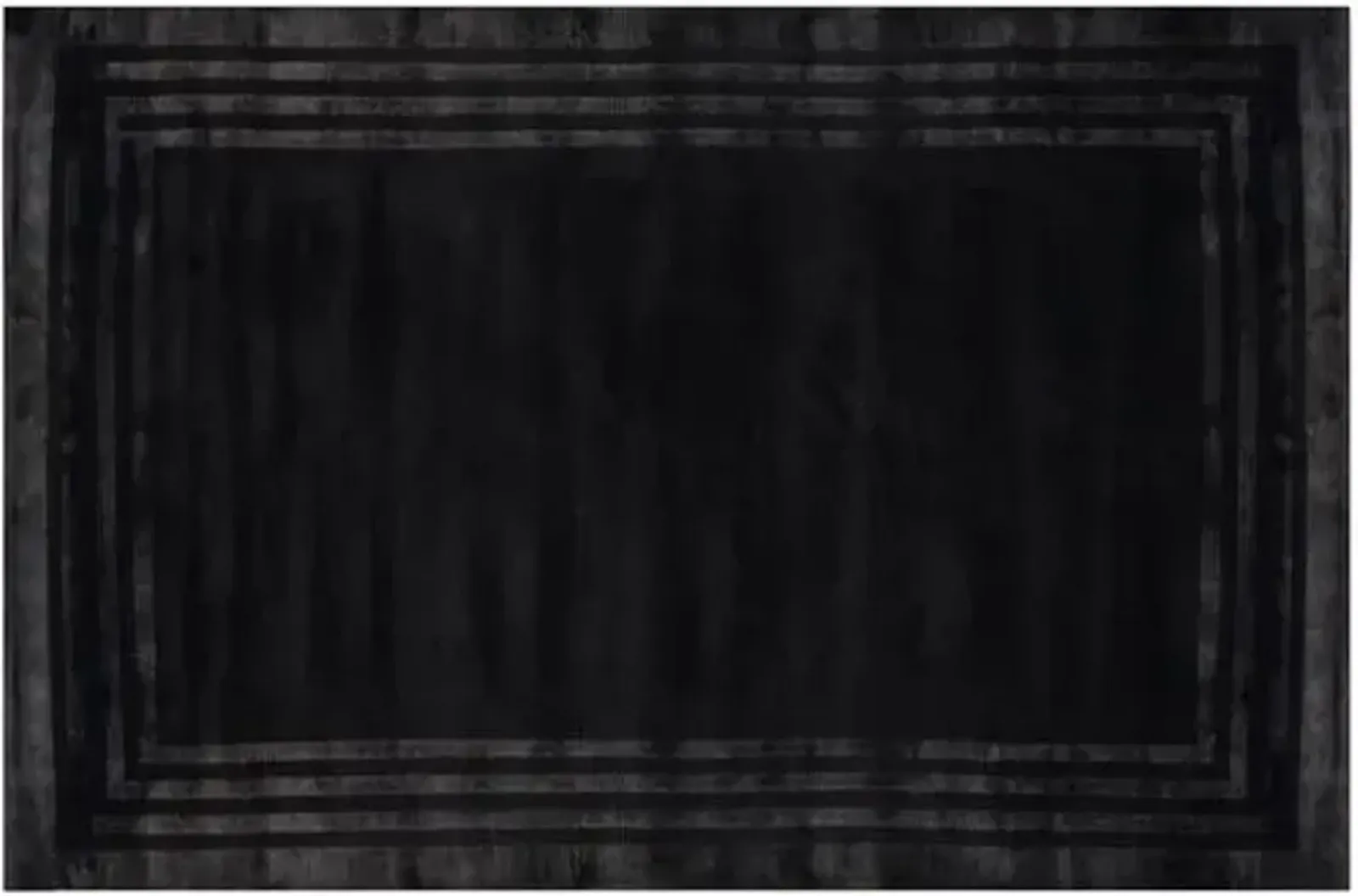 Ellington Border Rug - Ralph Lauren Home - Black - Black