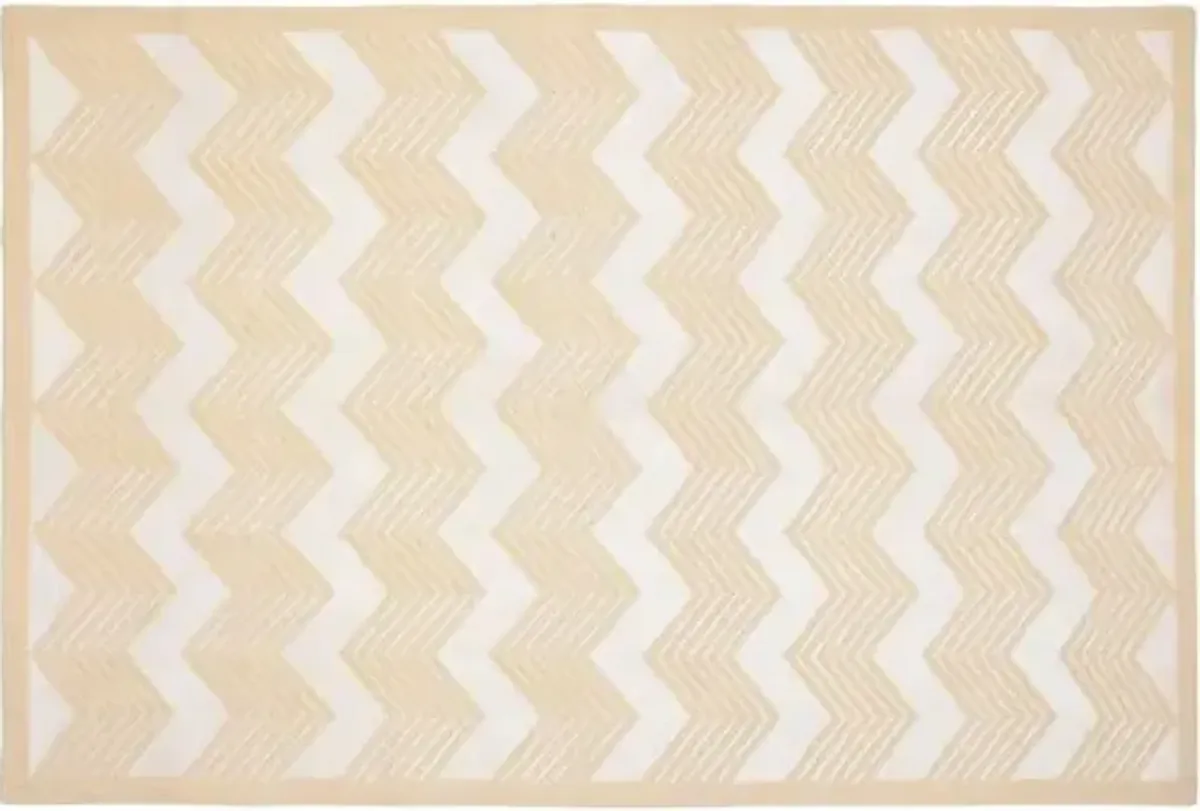 Monroe Chevron Rug - Ralph Lauren Home - Beige - Beige