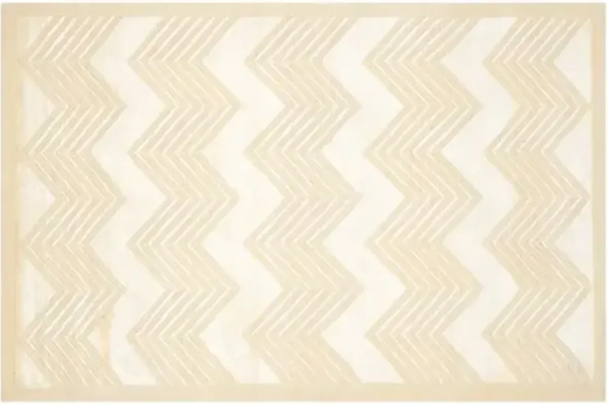 Monroe Chevron Rug - Ralph Lauren Home - Beige - Beige