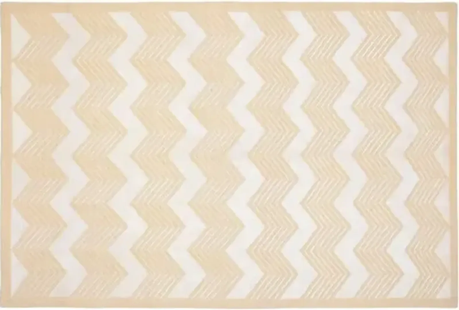 Monroe Chevron Rug - Ralph Lauren Home - Beige - Beige