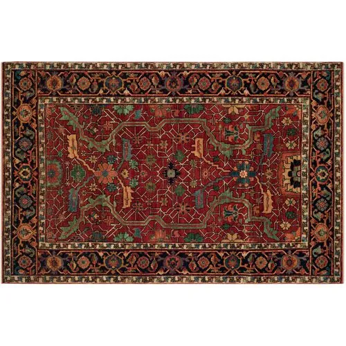 Richmond Rug - Ralph Lauren Home - Red - Red