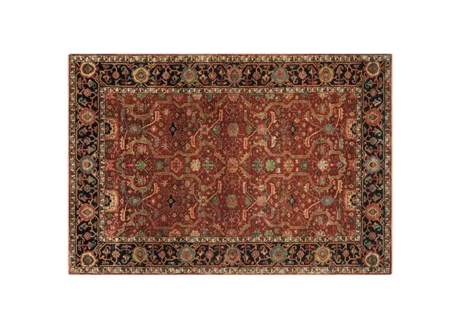 Richmond Rug - Ralph Lauren Home - Red - Red