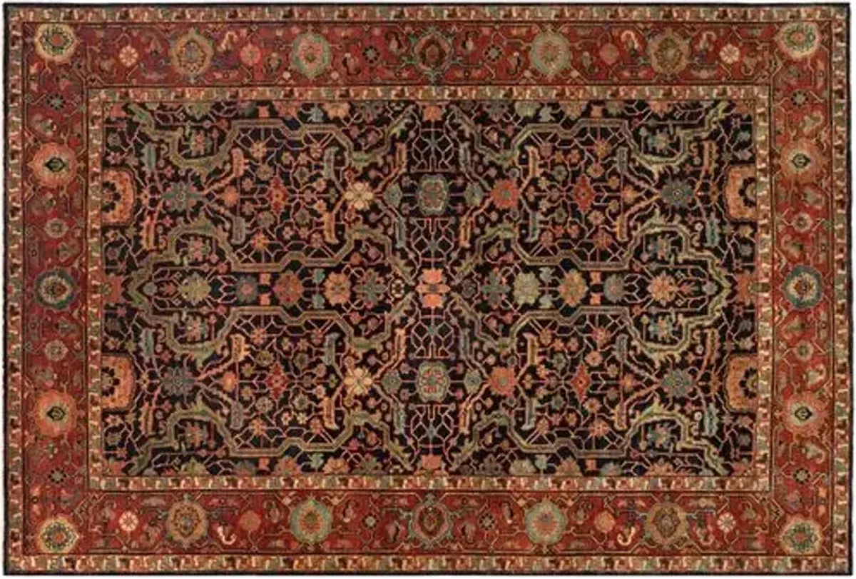 Richmond Rug - Ralph Lauren Home - Red - Red