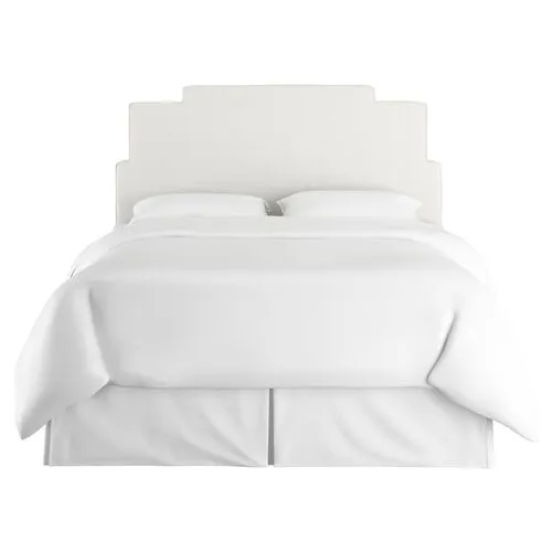 Paxton Linen Headboard - White