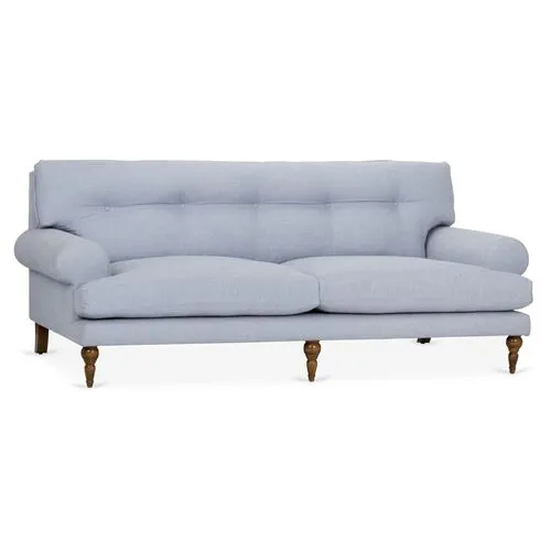 Charles Sofa - Blue Crypton - Kim Salmela - Handcrafted