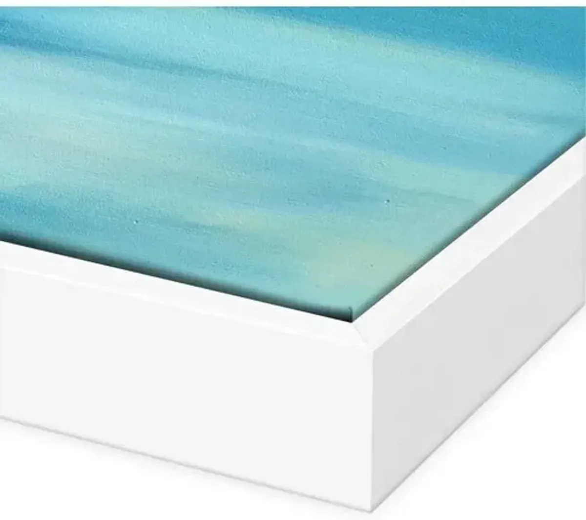 T.S. Harris - Still Waters Painting - Blue