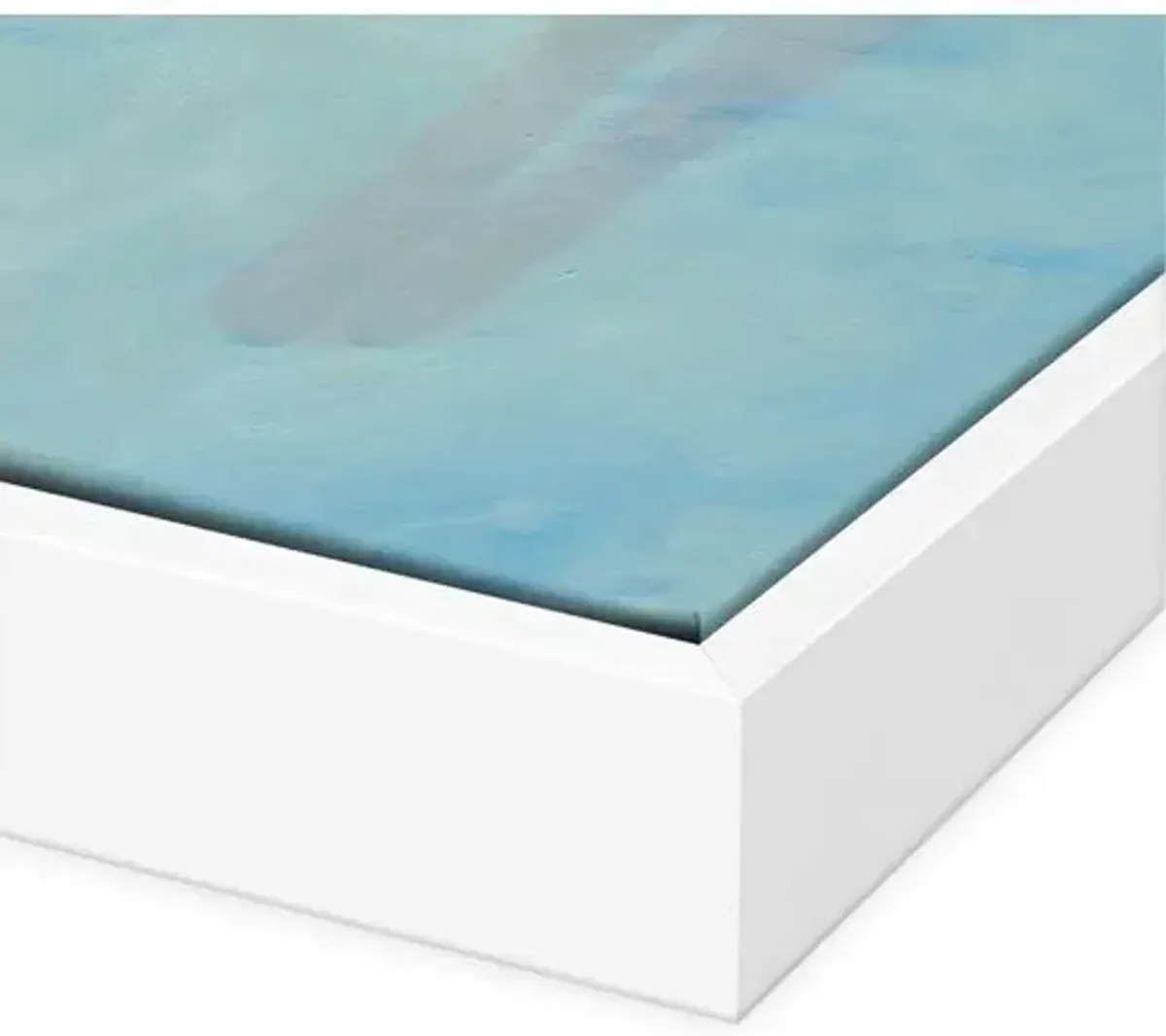 Painting - T.S. Harris - The Lake Painting - Blue