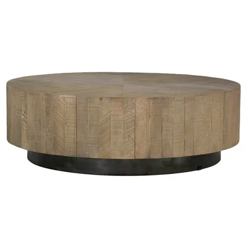 Colton Coffee Table - Charcoal Oak - Gabby - Brown