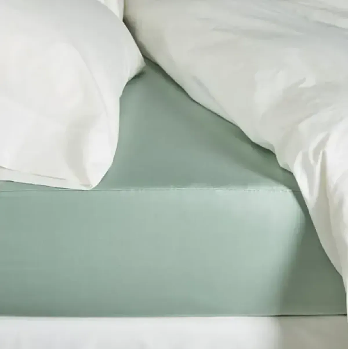 Classic Collection Fitted Sheet - Seafoam - Kumi Kookoon - Green