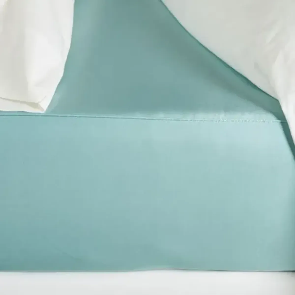 Classic Collection Fitted Sheet - Aquamarine - Kumi Kookoon - Green