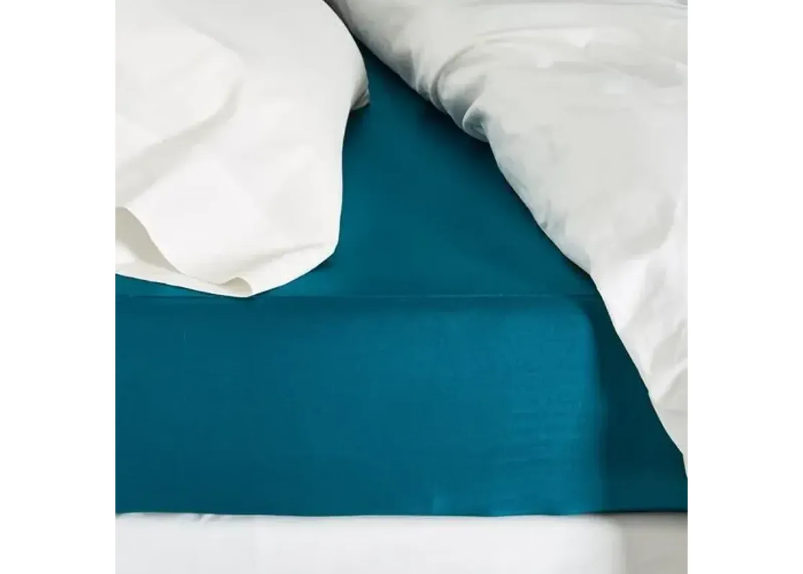 Classic Collection Fitted Sheet - Peacock - Kumi Kookoon - Blue