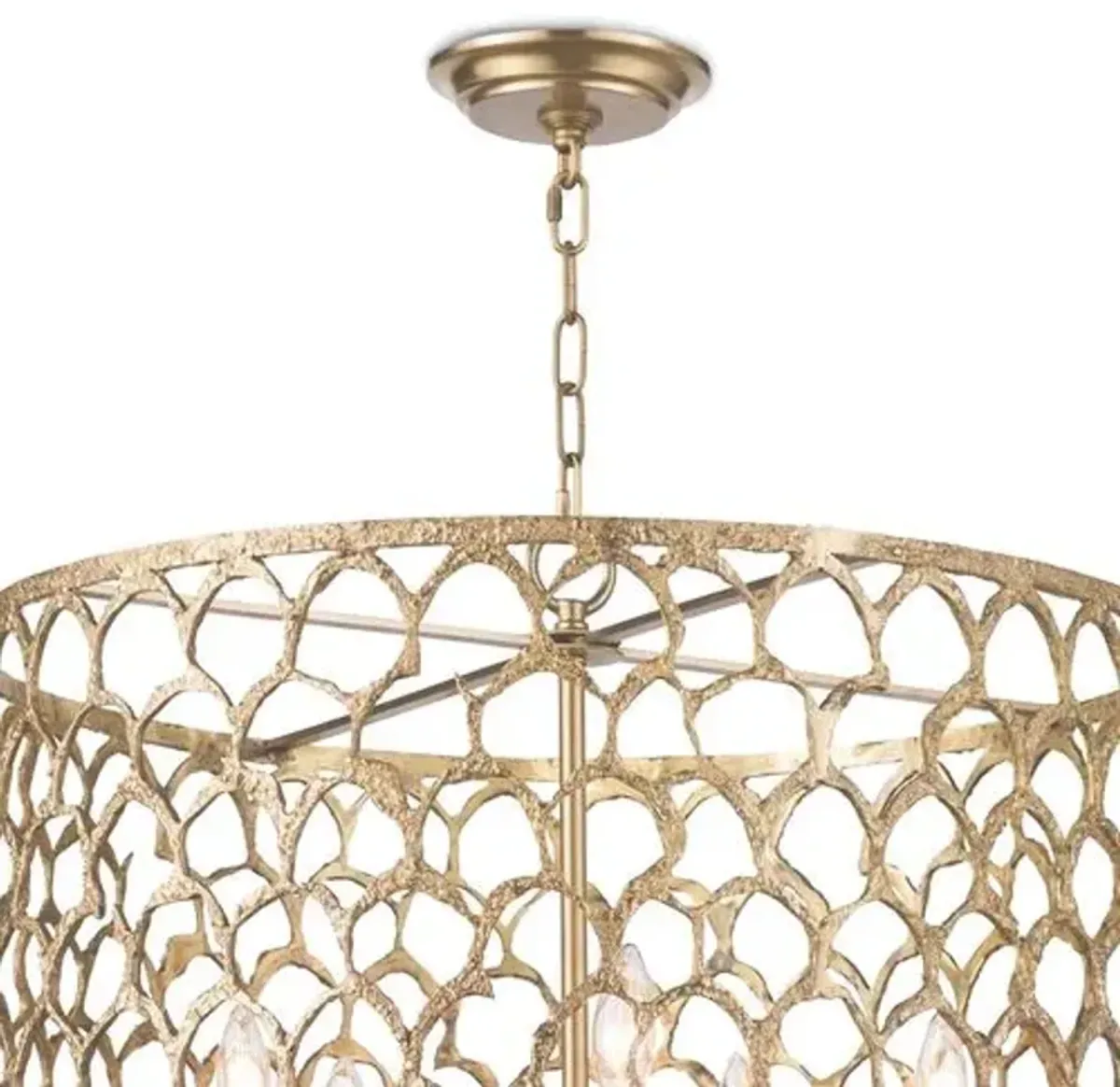 Cabana Pendant - Natural Brass - Regina Andrew - Gold