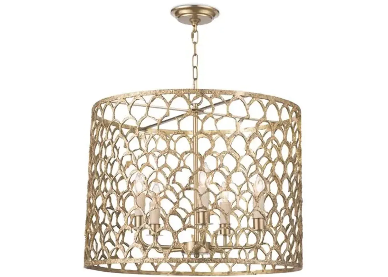 Cabana Pendant - Natural Brass - Regina Andrew - Gold