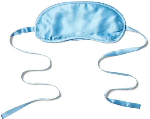 Silk-Filled Eye Mask, Bluebird