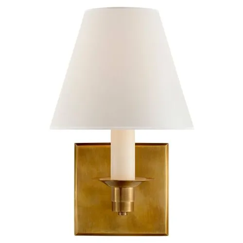 Ralph Lauren Home - Visual Comfort - Evans Single-Arm Sconce - Gold