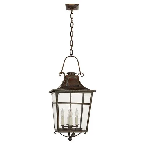 Ralph Lauren Home - Visual Comfort - Carrington Outdoor Lantern - Brown