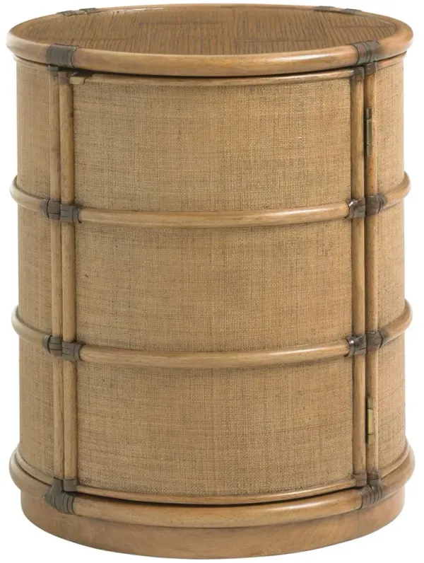 Cassada Side Table, Warm Umber