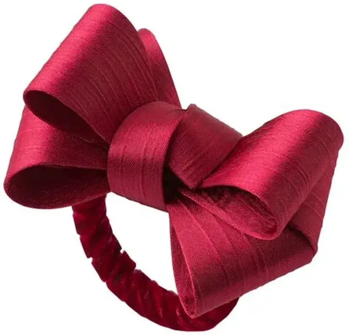 Tuxedo Napkin Ring - Ruby - Juliska - Red