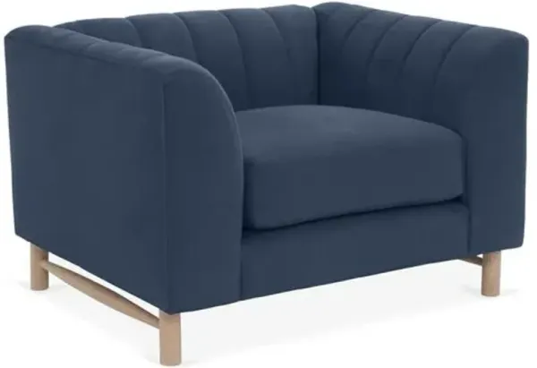 Alden Linen Club Chair