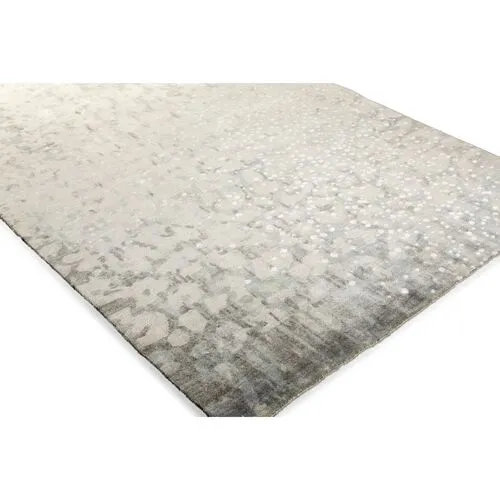 Shine Hand-Knotted Rug - Charcoal - Gray - Gray