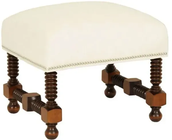 Essex Performance Spindle Ottoman, Crypton