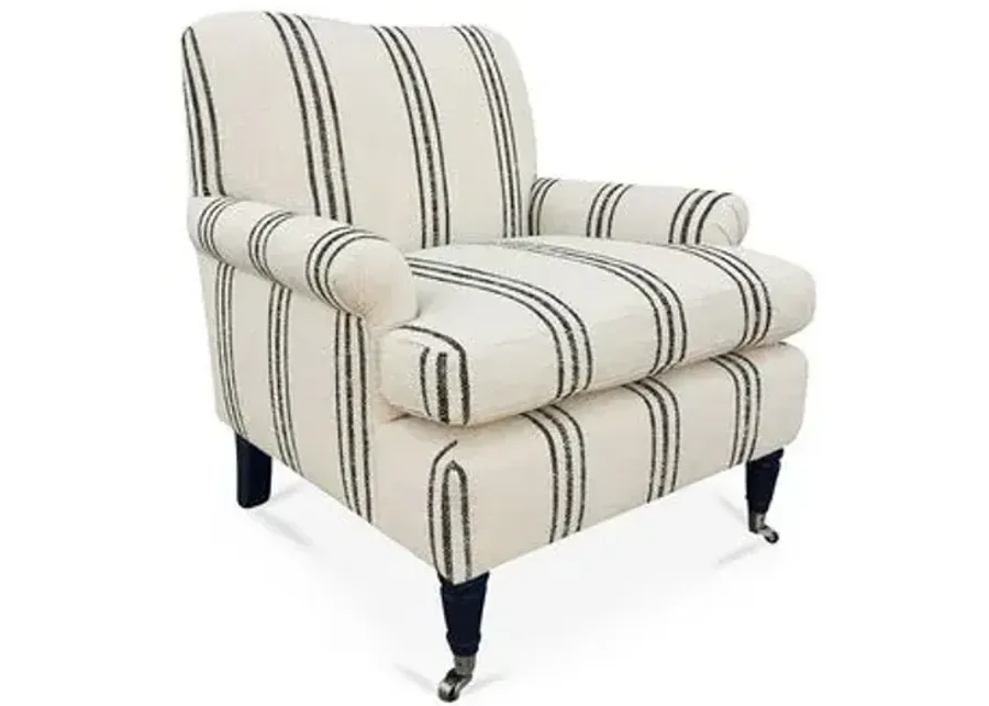 Paige Club Chair - Kim Salmela - Hancrafted in the USA