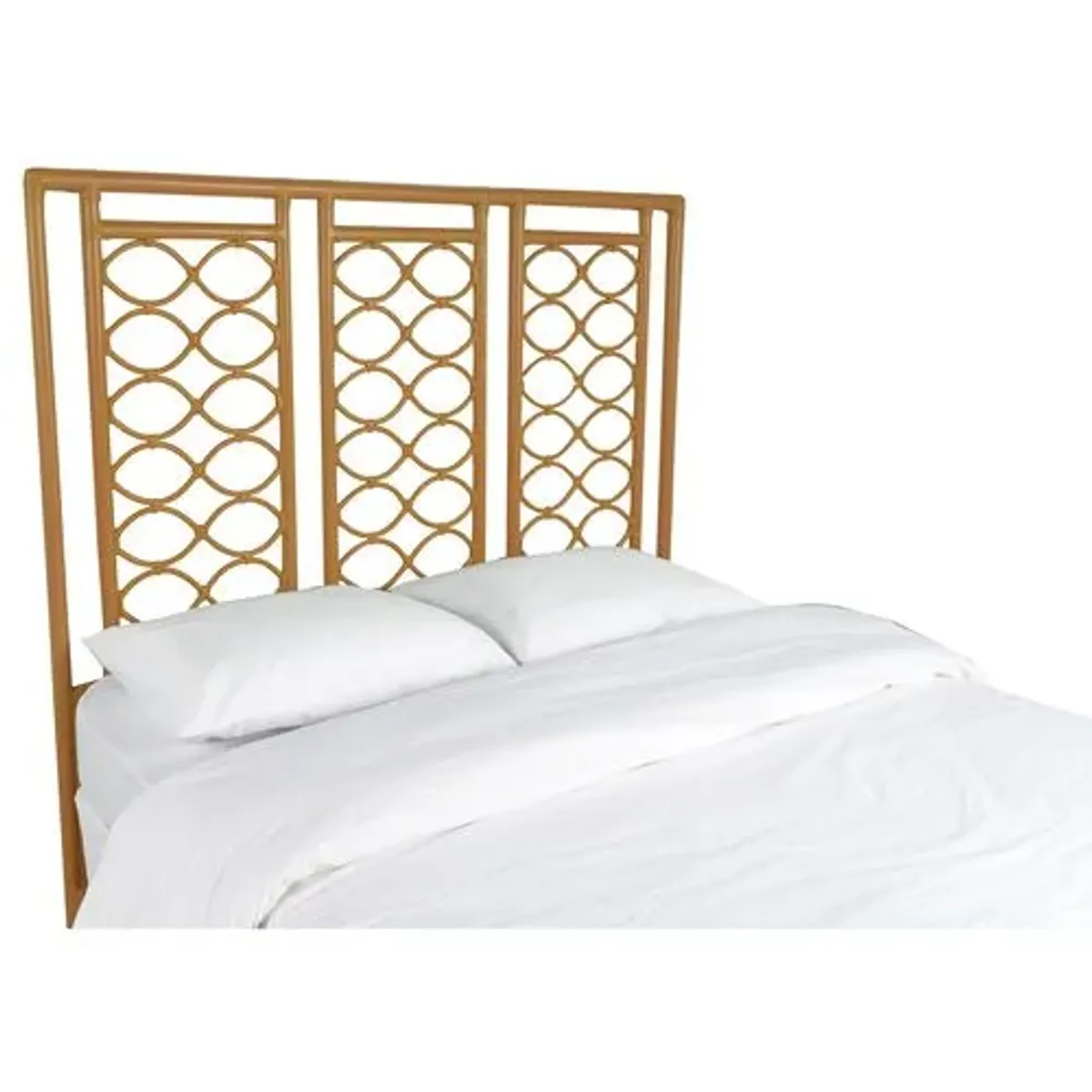 Infinity Headboard - Camel Brown